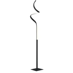 Trio Leuchten Led-Stehlampen|Stehlampen*Design Stehleuchte schwarz inkl. LED 3-stufig dimmbar - Koers