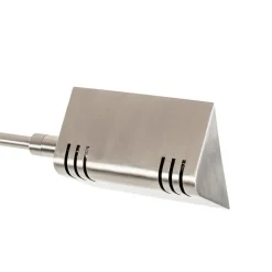 QAZQA Schlafzimmerlampen|Küchenlampen*Design Stehleuchte Stahl inkl. LED mit Touch Dimmer - Notia