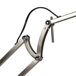 QAZQA Wohnzimmerlampen|Schlafzimmerlampen*Design Stehleuchte Stahl Verstellbar - Hobby