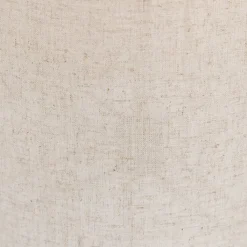 QAZQA Stehlampen|Wohnzimmerlampen*Design Stehleuchte Stahl mit beigem Leinenschirm - Reichhaltig