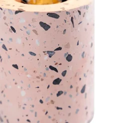 QAZQA Schlafzimmerlampen|Küchenlampen*Design Tischlampe rosa Granit - Baranda