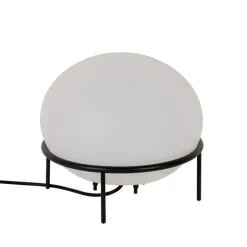 QAZQA Gartenbeleuchtung|Tischlampe Außen*Design Tischleuchte für den Außenbereich schwarz - Jannie