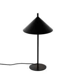 QAZQA Küchenlampen|Tischlampen*Design Tischleuchte schwarz - Triangolo