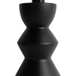 QAZQA Tischlampen|Wohnzimmerlampen*Design Tischleuchte schwarzer Samt-Schirm grün mit Gold 35 cm - Alisia