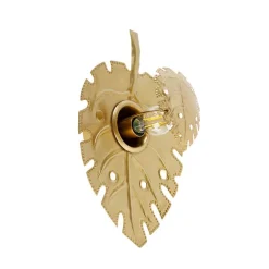 QAZQA Wandleuchten|Wohnzimmerlampen*Design Wandleuchte Antik Gold - Carballo