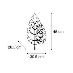 QAZQA Wandleuchten|Wohnzimmerlampen*Design Wandleuchte Antik Gold - Carballo