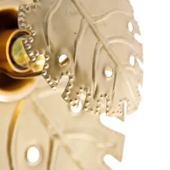 QAZQA Wandleuchten|Wohnzimmerlampen*Design Wandleuchte Antik Gold - Carballo