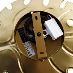 QAZQA Wandleuchten|Wohnzimmerlampen*Design Wandleuchte Antik Gold - Carballo