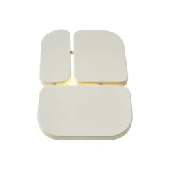 QAZQA Küchenlampen|Wandleuchten*Design Wandleuchte Beige 3-flammig - Planes