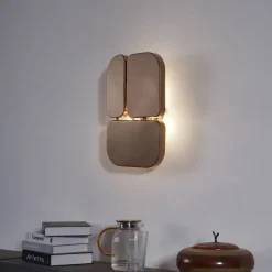 QAZQA Wandleuchten|Wohnzimmerlampen*Design Wandleuchte Bronze 3-flammig - Planes