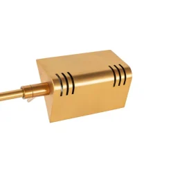 QAZQA Led-Wandleuchten|Wandleuchten*Design Wandleuchte Bronze inkl. LED dimmbar - Notia