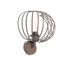 QAZQA Wandleuchten|Wohnzimmerlampen*Design Wandleuchte rostbraun 30 cm - Johanna