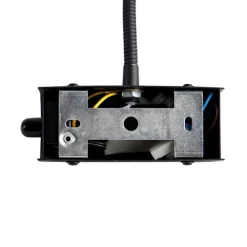 QAZQA Led-Wandleuchten|Wandleuchten*Design Wandleuchte schwarz 18,5 cm inkl. LED mit Dimmer - Tableau