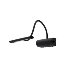 QAZQA Led-Wandleuchten|Wandleuchten*Design Wandleuchte schwarz 18,5 cm inkl. LED mit Dimmer - Tableau