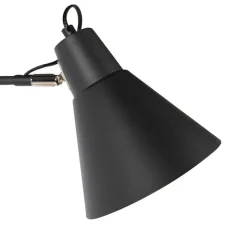 QAZQA Schlafzimmerlampen|Wohnzimmerlampen*Design Wandleuchte schwarz verstellbar - Luna