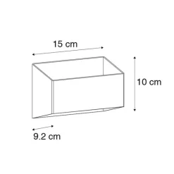 QAZQA Wandleuchten|Wohnzimmerlampen*Design Wandleuchte schwarz mit Gold - Alone S.