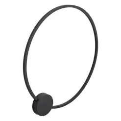 QAZQA Esszimmerlampen|Wohnzimmerlampen*Design Wandleuchte Schwarz 67cm inkl. LED 3-Stufen Dimmbar - Anello