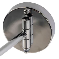 QAZQA Badezimmerlampen|Spiegel Mit Beleuchtung*Design Wandspiegel Chrom inkl. LED dunkel bis warm einstellbar IP44 - Vicino