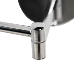 QAZQA Badezimmerlampen|Spiegel Mit Beleuchtung*Design Wandspiegel Chrom inkl. LED dunkel bis warm einstellbar IP44 - Vicino