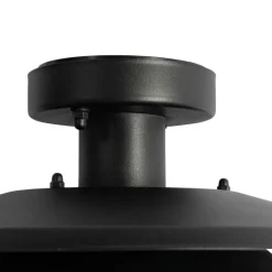 QAZQA Gartenbeleuchtung|Deckenleuchten Außen*Design-Außen-Deckenleuchte schwarz IP44 - Morty