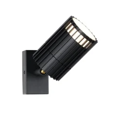 QAZQA Gartenbeleuchtung|Deckenleuchten Außen*Design-Außen-Deckenstrahler schwarz IP44 - Boris