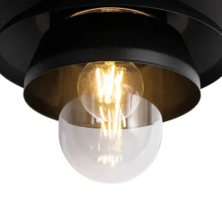 QAZQA Gartenbeleuchtung|Pendelleuchten Außen*Design-Außenpendelleuchte schwarz IP44 - Morty