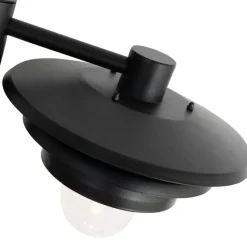 QAZQA Gartenbeleuchtung|Stehlampen Außen*Design-Außenpoller schwarz 100 cm IP44 - Morty