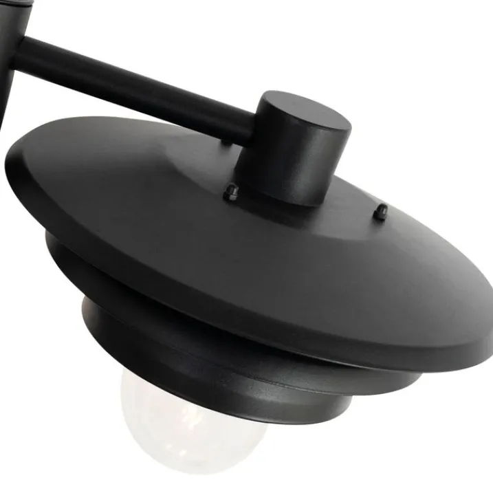 QAZQA Gartenbeleuchtung|Stehlampen Außen*Design-Außenpoller schwarz 100 cm IP44 - Morty