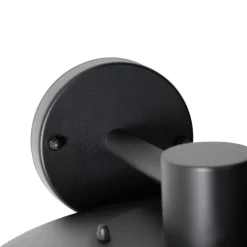 QAZQA Gartenbeleuchtung|Außenwandleuchten*Design-Außenwandleuchte schwarz IP44 - Morty