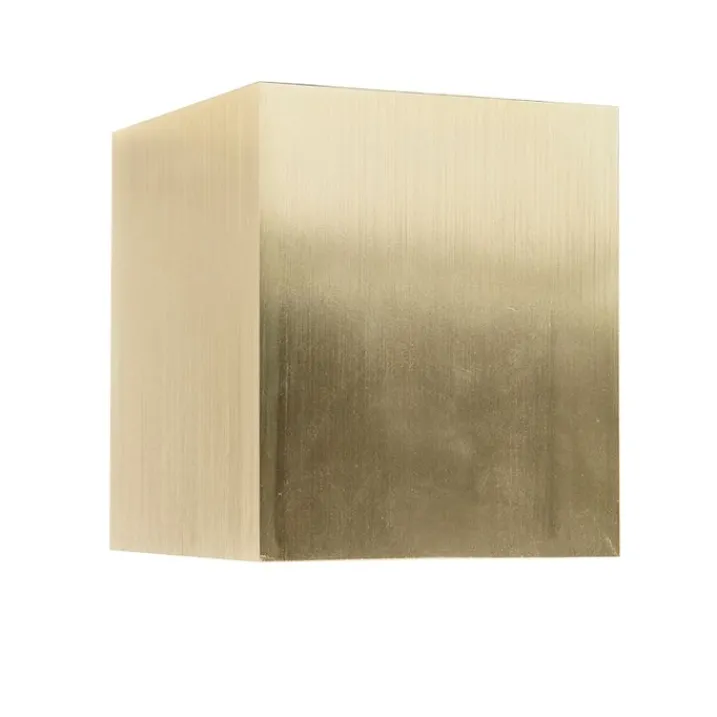 QAZQA Deckenstrahler|Aufbaustrahler*Design-Aufbaustrahler Gold GU10 50mm - Qubo