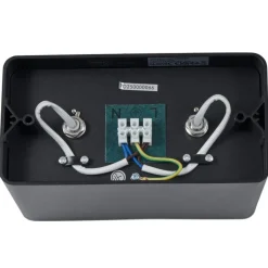 QAZQA Deckenstrahler|Aufbaustrahler*Design-Aufbaustrahler schwarz GU10 70mm 2-flammig dreh- und schwenkbar - Vox