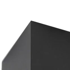 QAZQA Deckenstrahler|Aufbaustrahler*Design-Aufbaustrahler schwarz GU10 50mm - Qubo Honey