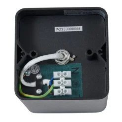 QAZQA Wandstrahler|Deckenstrahler*Design-Aufbaustrahler Schwarz GU10 70mm Dreh- und Kippbar - Vox