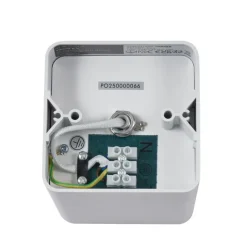 QAZQA Wandstrahler|Deckenstrahler*Design-Aufbaustrahler Weiß GU10 70mm dreh- und schwenkbar - Vox