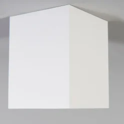 QAZQA Deckenstrahler|Aufbaustrahler*Design-Aufbaustrahler weiß GU10 50mm - Quba 2