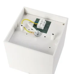 QAZQA Deckenstrahler|Aufbaustrahler*Design-Aufbaustrahler weiß GU10 111mm - Box Honey