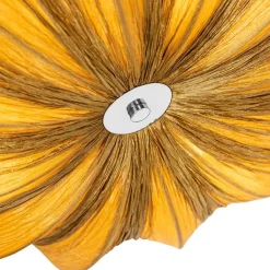 Kinder QAZQA Kinderzimmerlampen|Deckenleuchten*Design-Deckenlampe Gold Silk 52 cm 3-flammig - Plu