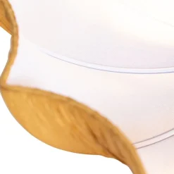 Kinder QAZQA Kinderzimmerlampen|Deckenleuchten*Design-Deckenlampe Gold Silk 52 cm 3-flammig - Plu