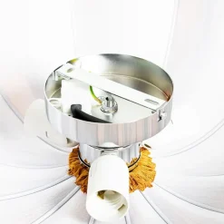 Kinder QAZQA Kinderzimmerlampen|Deckenleuchten*Design-Deckenlampe Gold Silk 52 cm 3-flammig - Plu