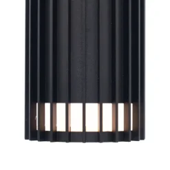 QAZQA Gartenbeleuchtung|Deckenleuchten Außen*Design-Deckenleuchte für den Außenbereich schwarz IP44 - Boris