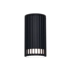 QAZQA Gartenbeleuchtung|Deckenleuchten Außen*Design-Deckenleuchte für den Außenbereich schwarz IP44 - Boris