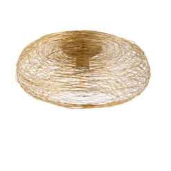 QAZQA Schlafzimmerlampen|Küchenlampen*Design-Deckenleuchte gold oval - Sarella