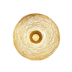 QAZQA Schlafzimmerlampen|Küchenlampen*Design-Deckenleuchte gold oval - Sarella