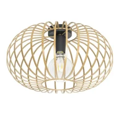 QAZQA Deckenleuchten|Wohnzimmerlampen*Design-Deckenleuchte gold 39 cm - Johanna