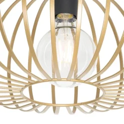 QAZQA Deckenleuchten|Wohnzimmerlampen*Design-Deckenleuchte gold 39 cm - Johanna