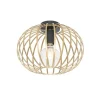 QAZQA Deckenleuchten|Wohnzimmerlampen*Design-Deckenleuchte Gold 30 cm - Johanna