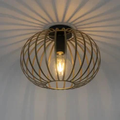 QAZQA Deckenleuchten|Wohnzimmerlampen*Design-Deckenleuchte Gold 30 cm - Johanna
