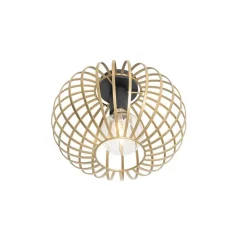 QAZQA Deckenleuchten|Wohnzimmerlampen*Design-Deckenleuchte Gold 30 cm - Johanna