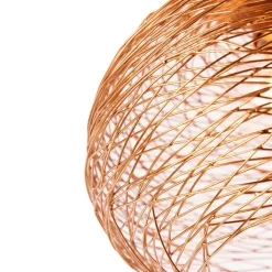 QAZQA Deckenleuchten|Wohnzimmerlampen*Design-Deckenleuchte Kupfer - Sarella