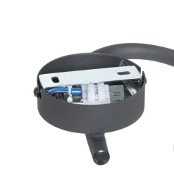 QAZQA Deckenstrahler|Aufbaustrahler*Design-Deckenleuchte Schwarz mit Gold 3-flammig rund - Noud